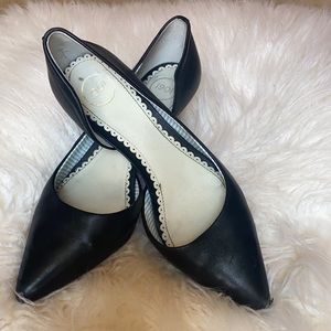 1901 Black Kitten Heels - Size 7